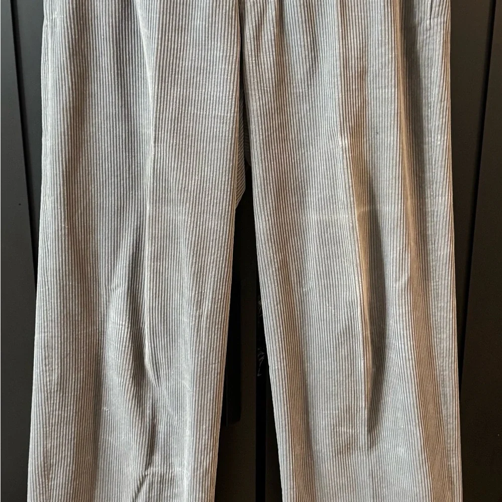 Men's Gray Corduroy Pants - Picture 3 of 9